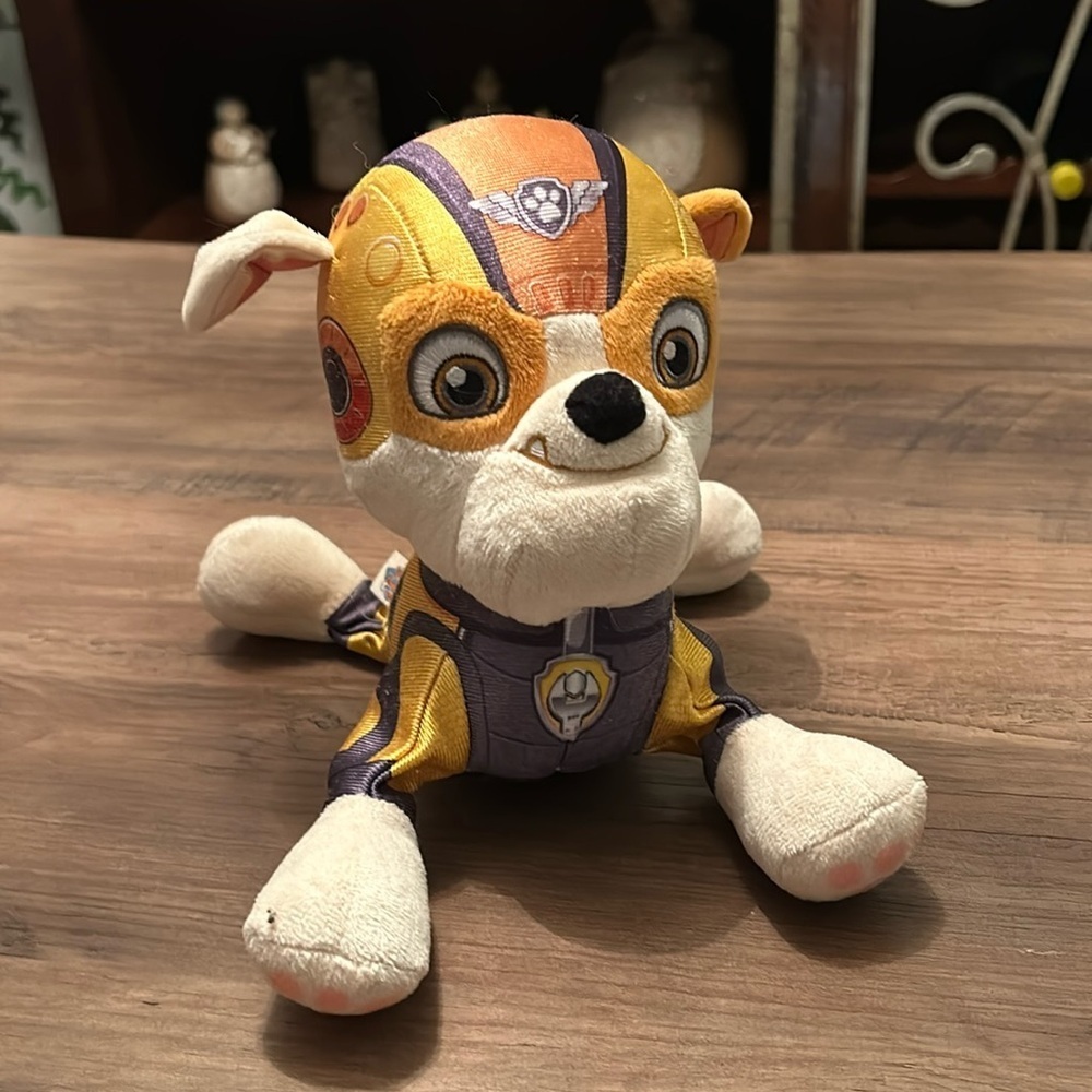 Paw Patrol Air Rescue 8 Inch Plush Pup Pals Rubble